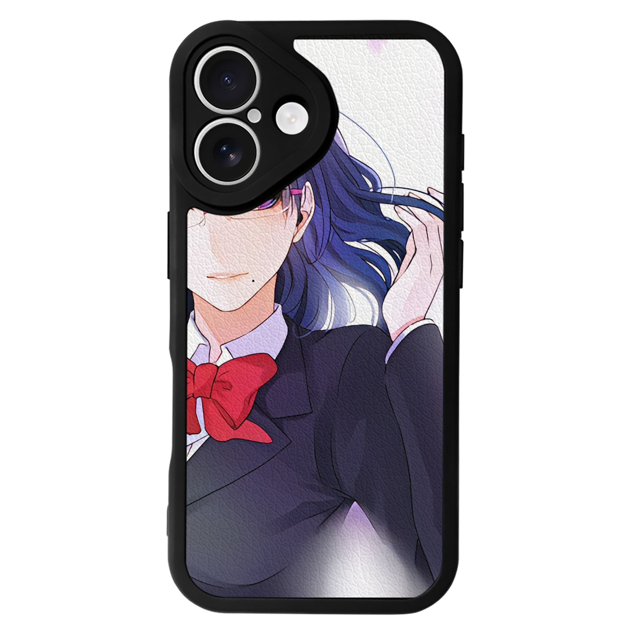 （画像用） ハイキュー!! Haikyu!! 【iPhone 16シリーズ対応】シリコンスマホケース（レザー調） 材質：シリコン